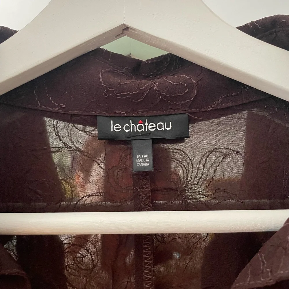 Lace button up! - Picture 3 of 3